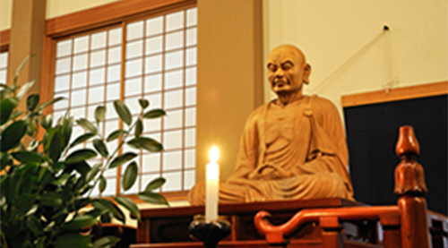 禅研究所 坐禅堂 聖僧